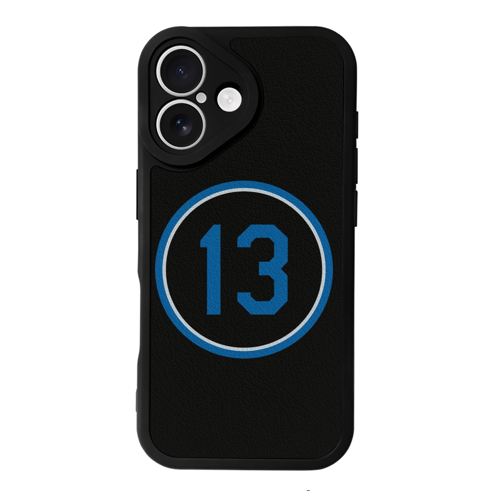  IPhone 16 Silicone Leather Case – UV Print, Lambskin Texture – Perfect Fit, Wireless Charging Compatible, Scratch Resistant, Precise Cutouts – Stylish Protection For IPhone 16